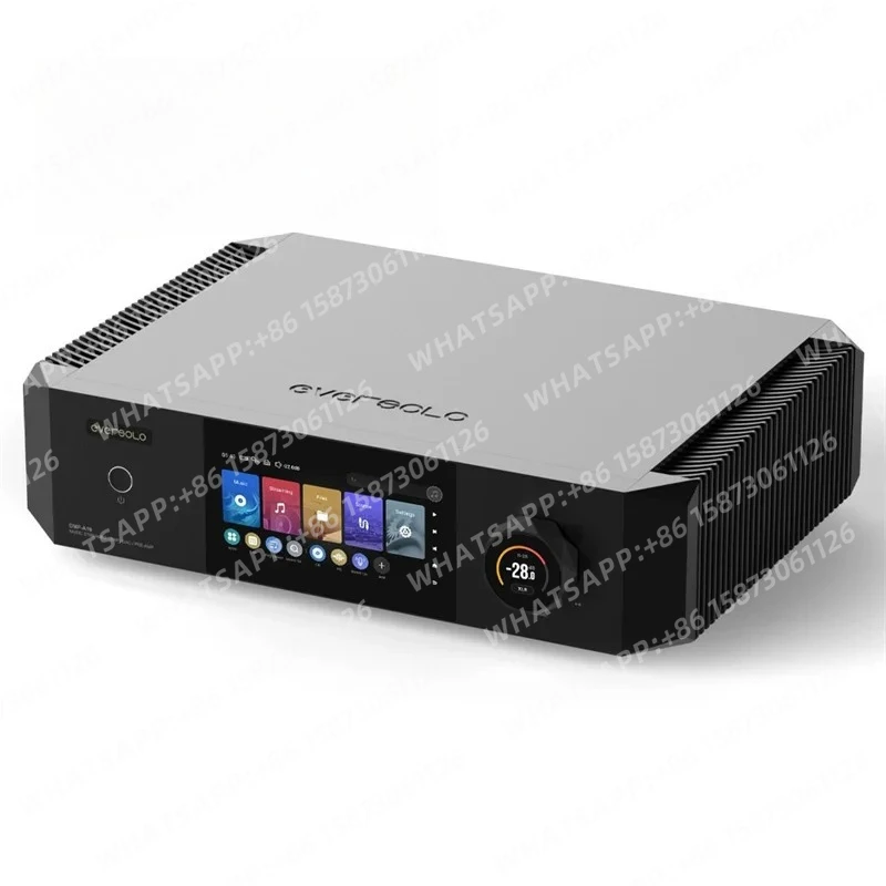 Фото TZT DMP-A10 ES9039PRO ЦАП аудио декодер Bluetooth5.0 аудиоусилитель с 6,5-дюймовым сенсорным ЖК-экраном Поддержка двойного сабвуфера №1