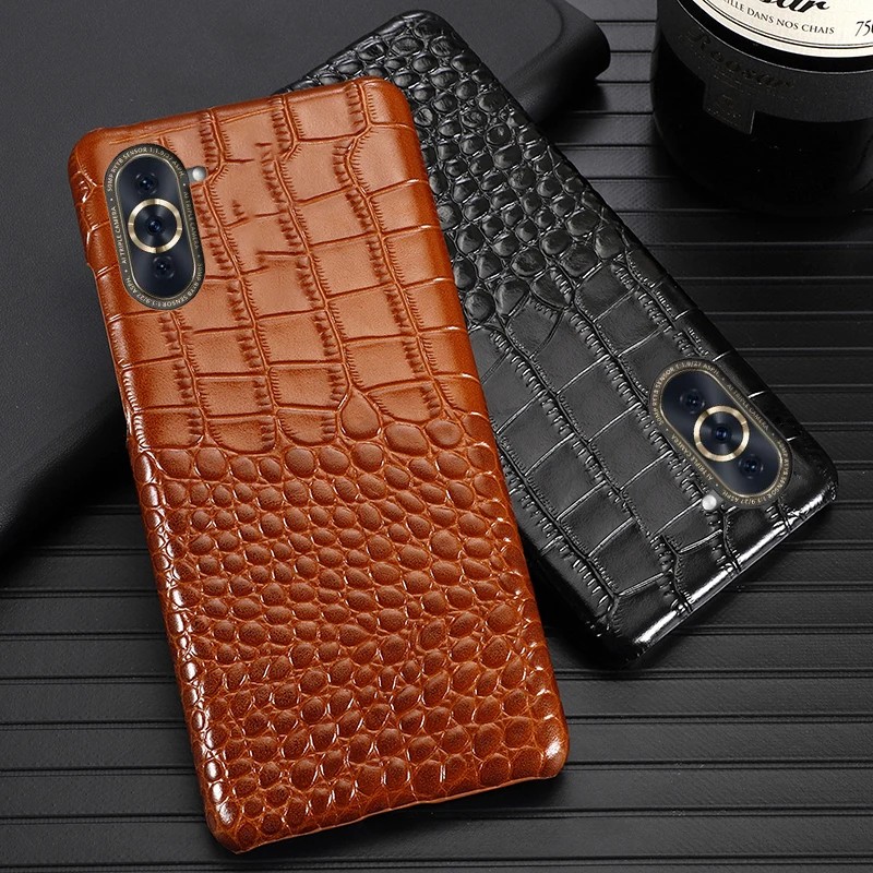 

Coque de leather Crocodile phone case for huawei nova 10 9 8 Pro 10 9 8 7 6 SE 8i 7i 5i Nova 5T Y60 Y61 Y70 Y90 Back cover cases