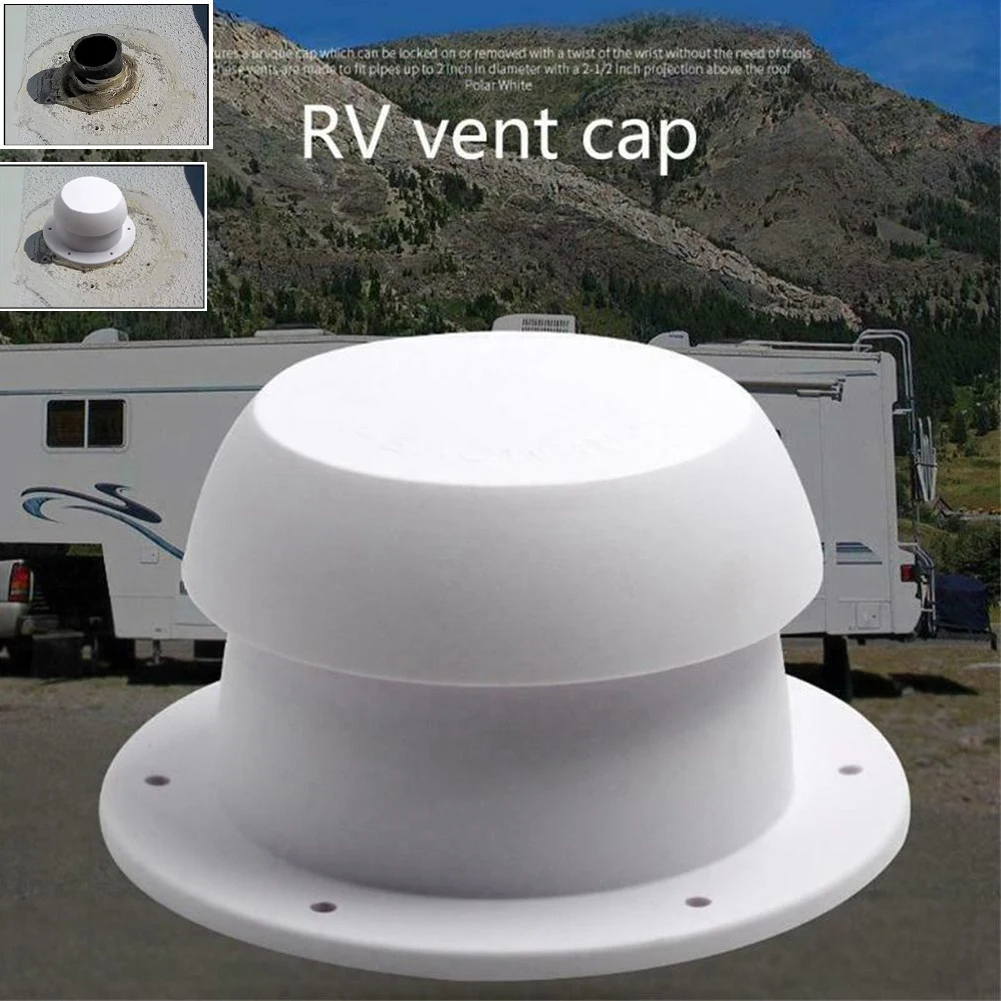

RV Mushroom Head Air Vent Top Mounted Exhaust Fan Round Vent Outlet Ventilator Ventilation Rain Cap Camper Accessories