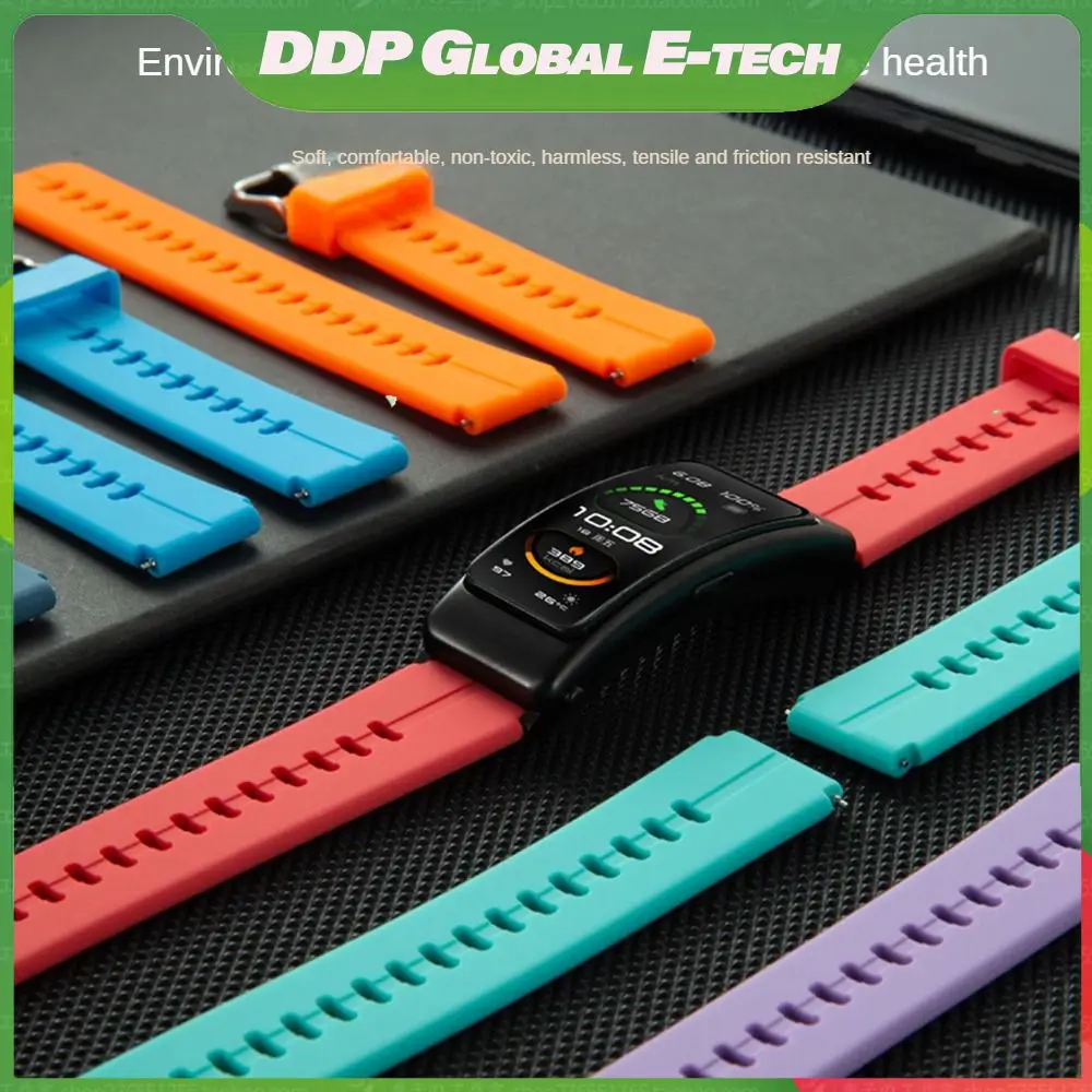 

Soft Sports Replaceable Wristband Comfortable Watchband Friction-resistant Durable For Huawei Bracelet Strap Stretch-resistant