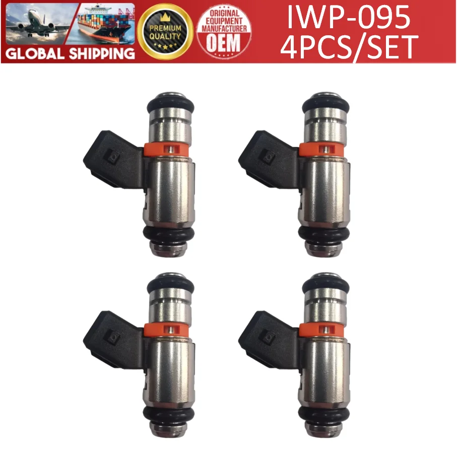 Фото 4 шт. топливных форсунок IWP-095 для Fiat Punto, Seat Cordoba, Ibiza II, Felicia II, VW Golf III, Polo, Vento №1