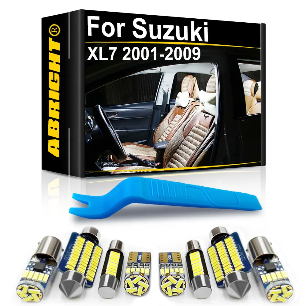 

Car LED Interior Light Canbus For Suzuki xl7 2001 2002 2003 2004 2005 2006 2007 2008 2009 Accessories Parts Auto Indoor Lamp