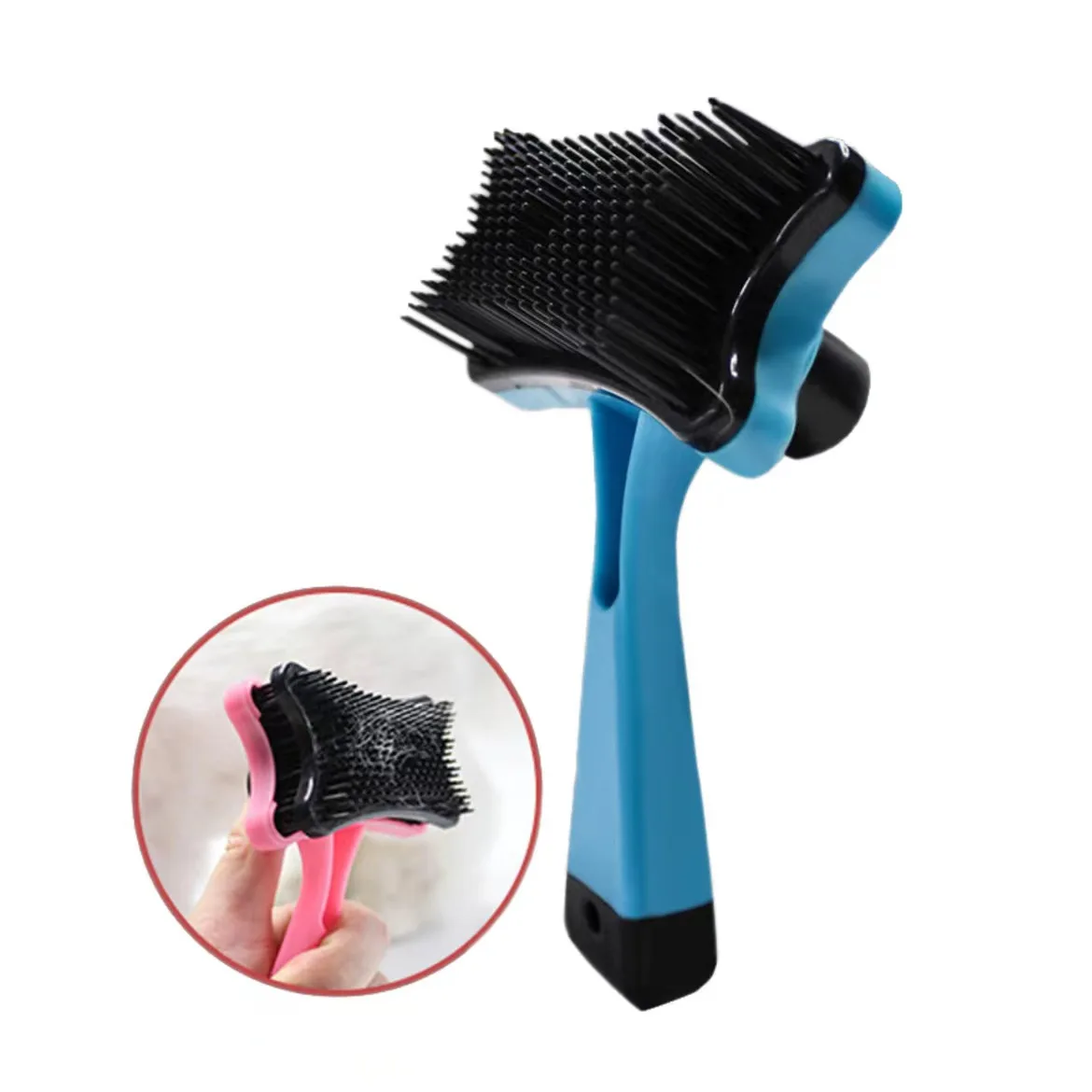 

Pet Dog Cat Brush Hair Fur Shedding Trimmer Grooming Rake Professional Hair Removal Comb Massage Tool