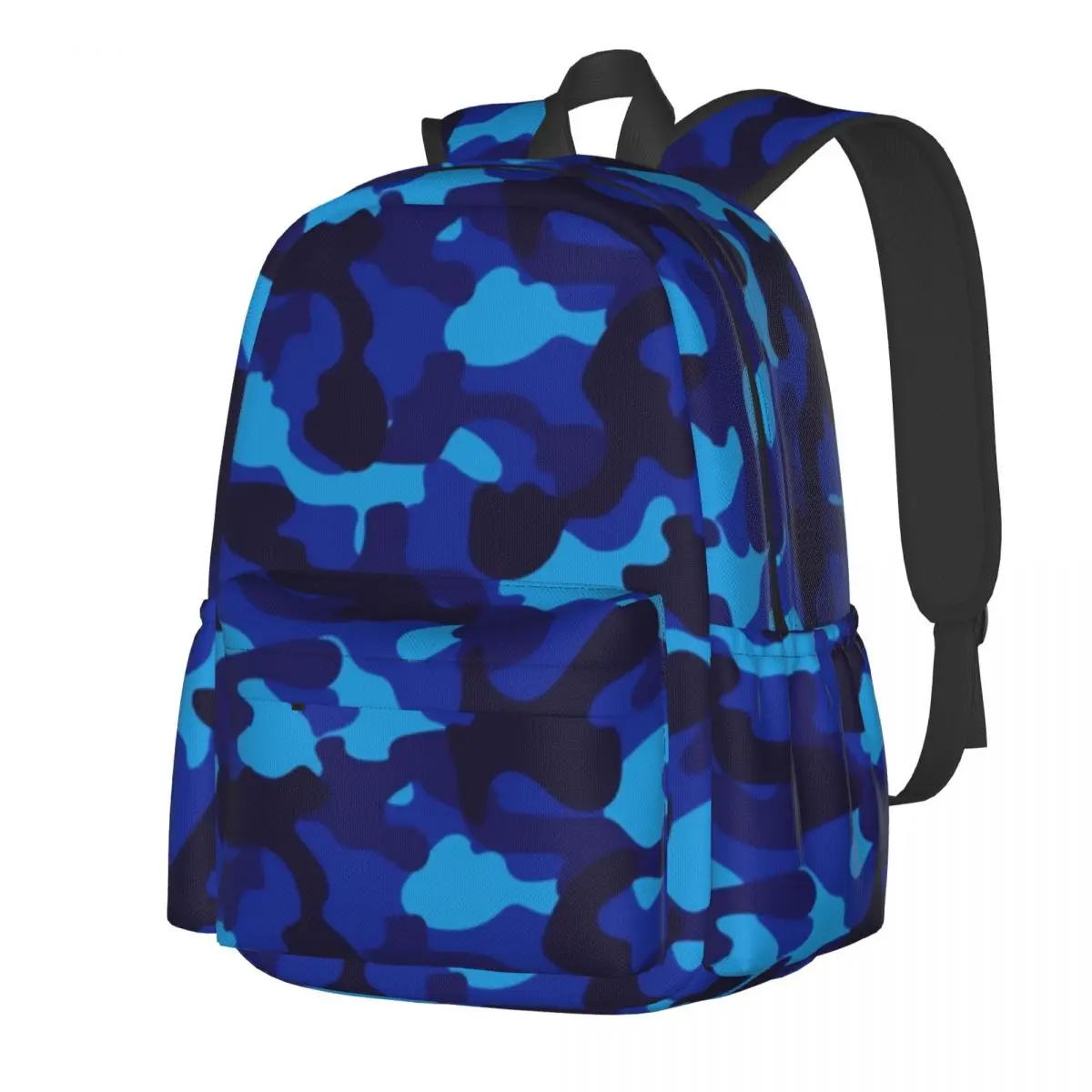 

Синий камуфляжный рюкзак с принтом, армейские камуфляжные забавные рюкзаки, дорожные мягкие школьные ранцы унисекс, высококачественный рю...