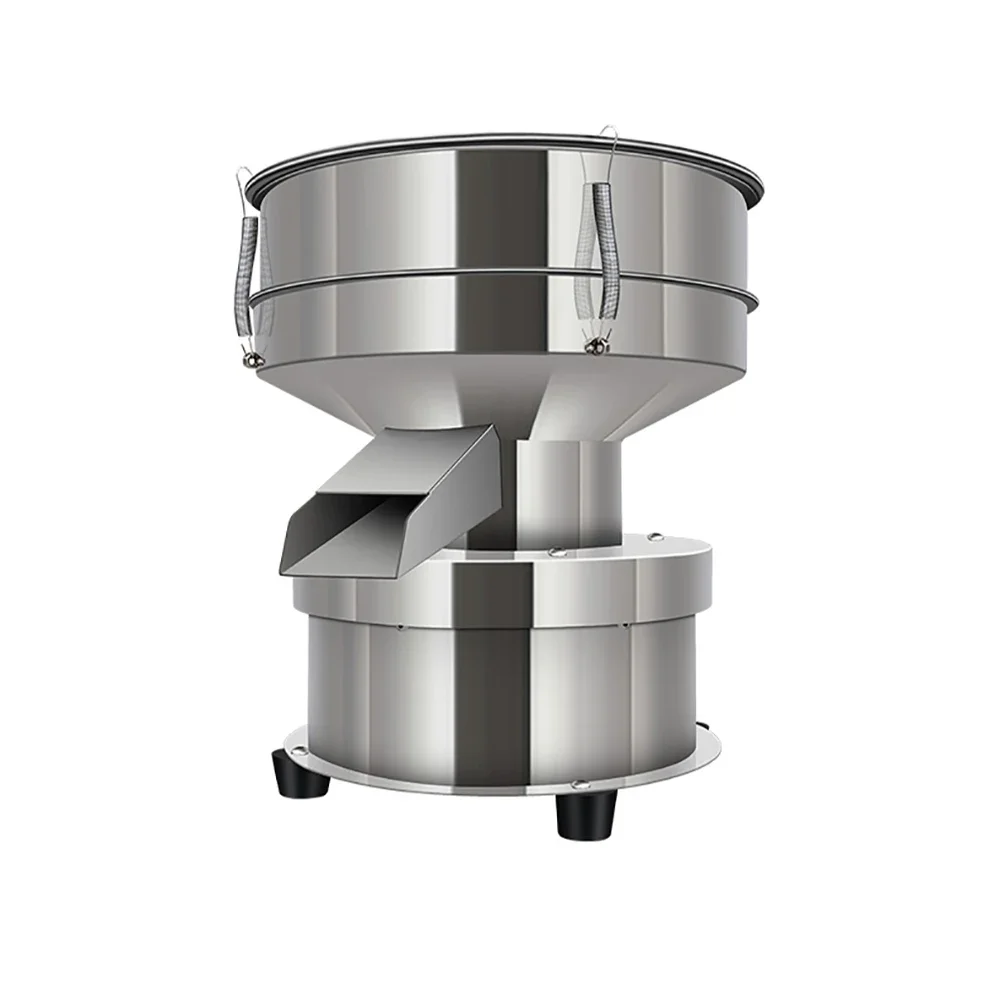 220 В электрическая скрининговая машина из нержавеющей стали вибрационная для