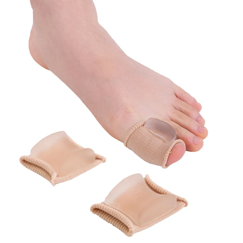 

1PC Silicone Toe Separator Hallux Valgus Bunion Corrector Sock Orthotics Thumb Adjuster Correction Straightener Feet Care