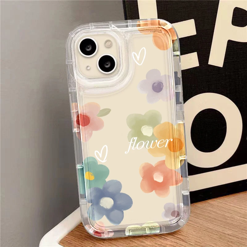 Чехол с цветами для OPPO Reno 7Z 8Z 7 8 6 Lite A9 2020 A5 2020 A11 A54 A9 A12 A52 A94 A77 A57 A15 A16 A17 A76 A96