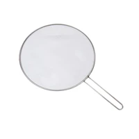 stainless steel splatter screen oil proofing lid spill proof frying pan cover cooking splash guard kitchen accessories utensils