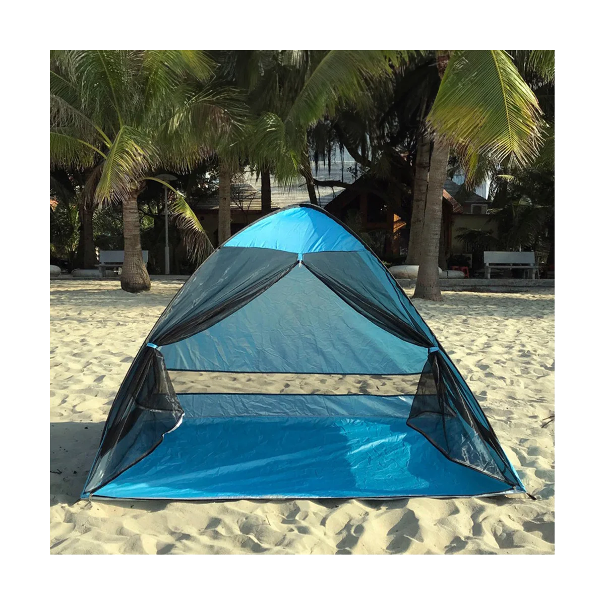 Сетчатая палатка полностью автоматическая быстрооткрывающаяся защита от