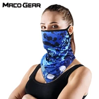 summer sport triangle scarf bandana neck gaiter face cover cycling hiking camping airsoft run tube mask print men women masks