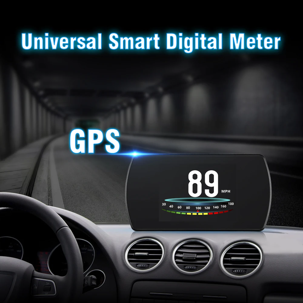 

OBD2 Car Head Up Display Diagnostic Automotive On-board Computer Auto HUD Digital Car Speedometer Gauge Intelligent Systems