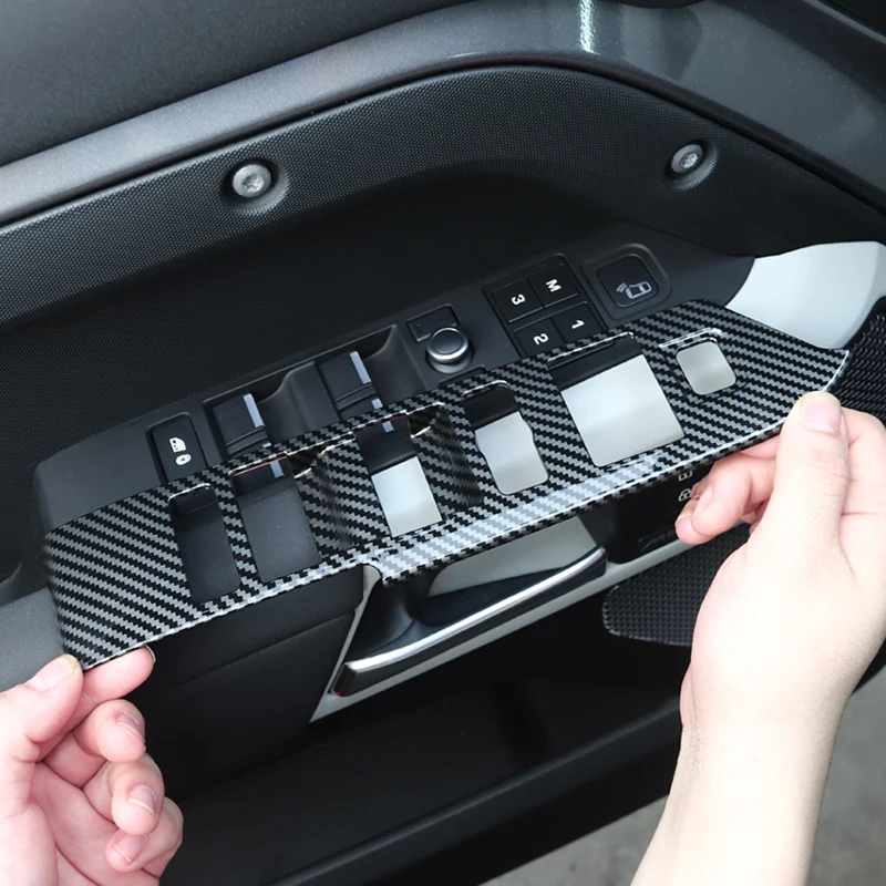 

ABS для Land Rover Defender 20-22 центральное управление, рамка переключения передач, дверь, подъемная оконная панель, Air декоративная рамка выпускного отверстия интерьер