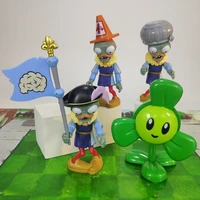 plants vs zombies toy single clover barricade iron bucket flag noble two way pea nut pirate 2