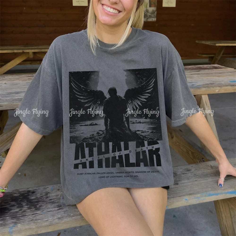Рубашка Umbra Mortis Hunt Athalar Crescent City Merch Футболка Acotar Earth Blood