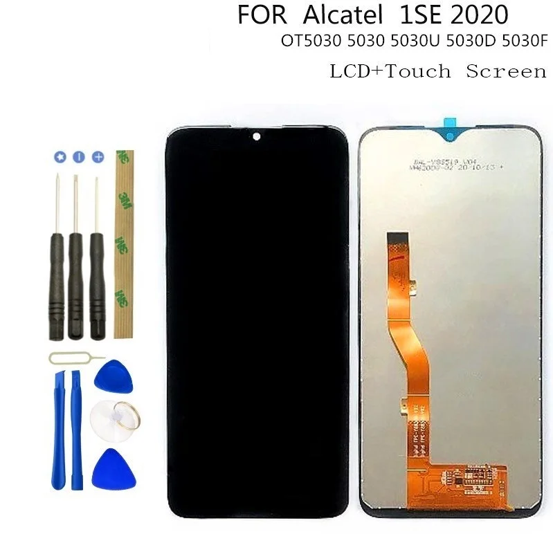 

ЖК-дисплей 6,22 дюйма для Alcatel 1 SE 1SE 2020 Alcatel OT5030 5030 5030U 5030D 5030F, ЖК-дисплей, сенсорный экран, дигитайзер, стекло