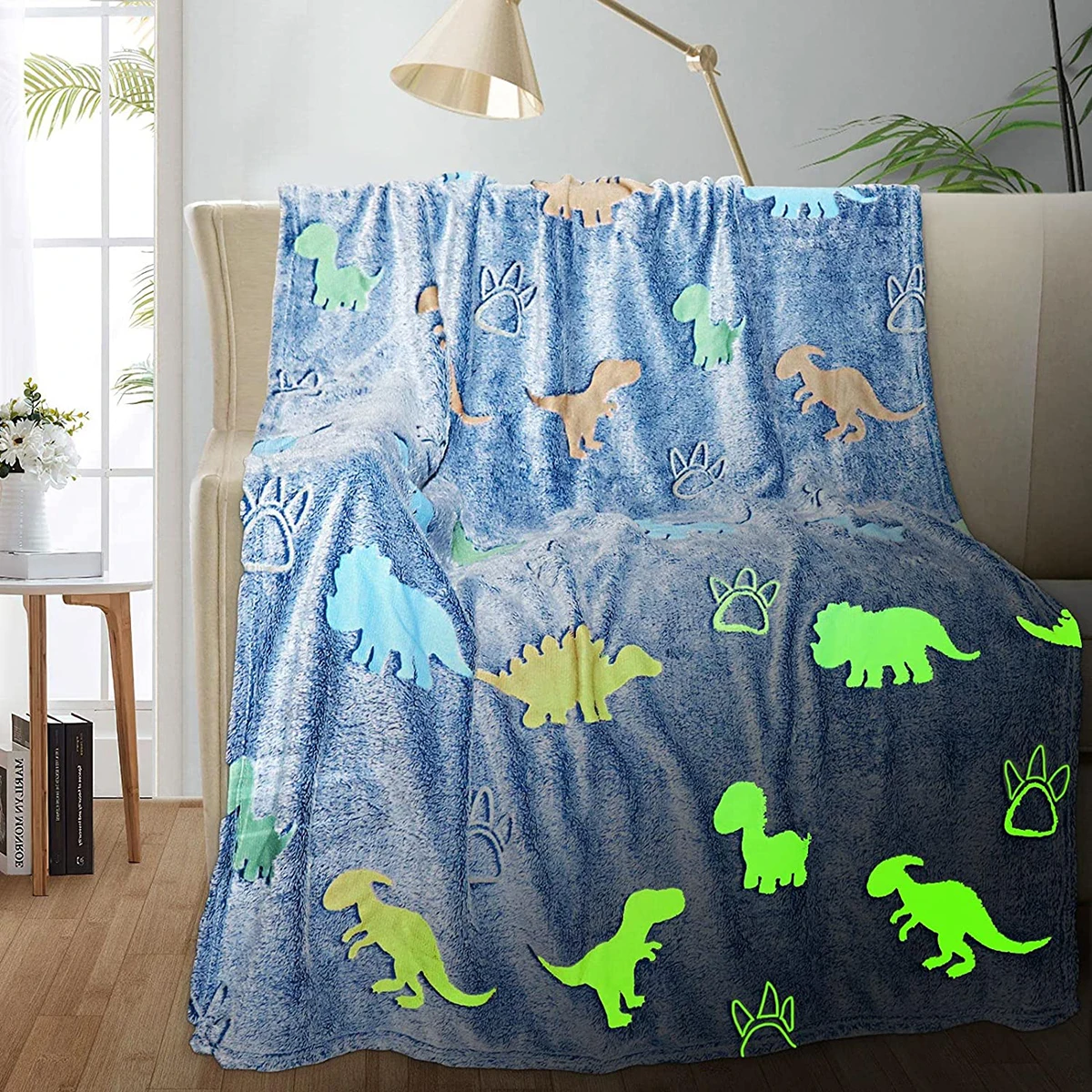 

Dinosaur Unicorn Luminous Blanket Children's Birthday Bedroom Decoration Unicorn Toy Soft Comfortable Magic Gift