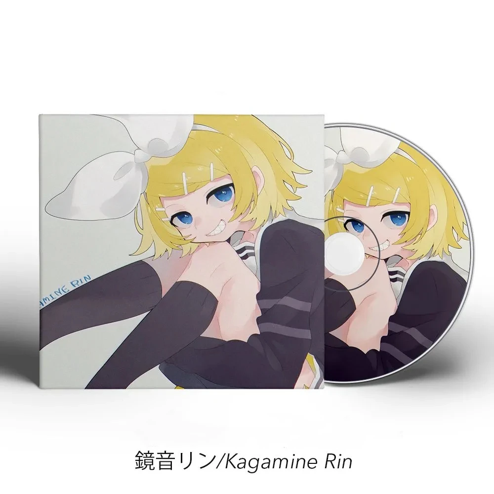 Фото ACG Kagamine Rin Music CD Greatest Hits Pop Album Where shall we go 3 шт. Музыкальная запись Косплей Walkman Soundtrack Box Party Music №1