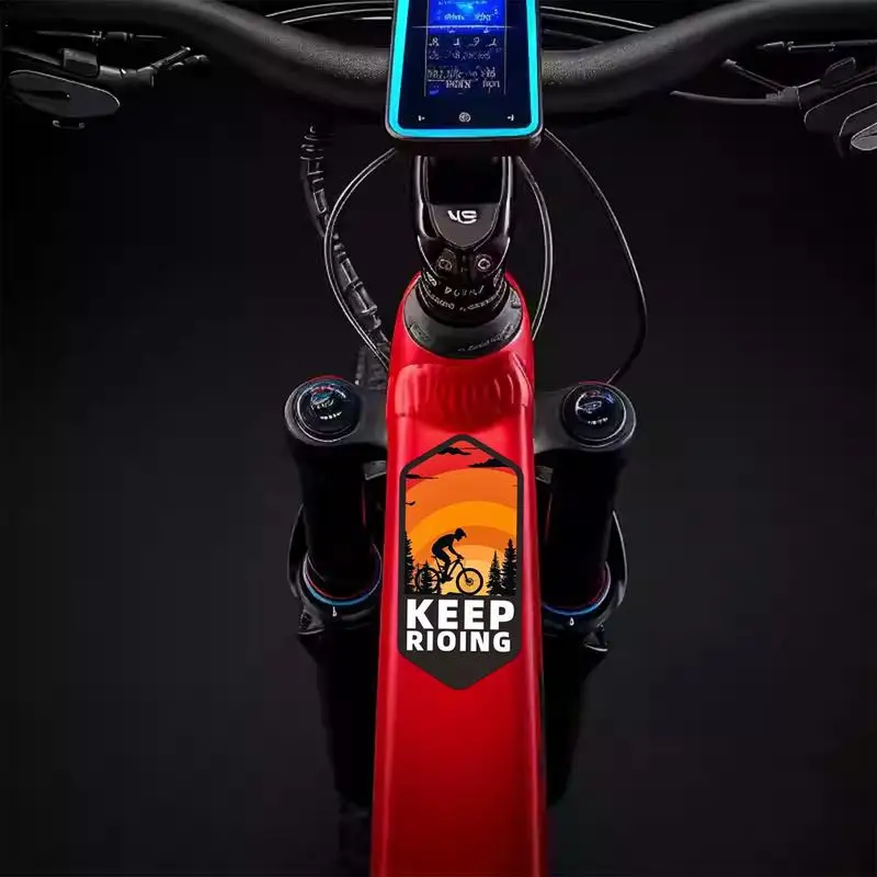 Велосипедные наклейки для детей велосипедные на верхнюю трубку байкерские рамку