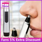 Новый модный электрический триммер для волос в носу инструмент бритва машинка для стрижки ушей шеи бровей Триммер Бритва чистая триммер бритва набор для удаления