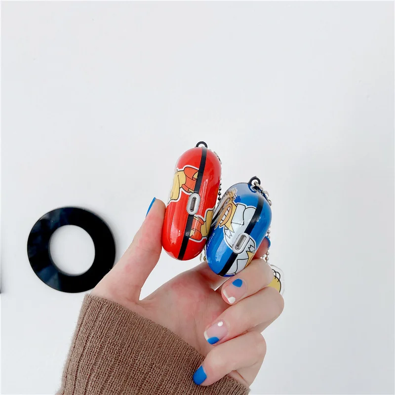 Силиконовый чехол с крючком для наушников Apple AirPods 1 2 3 Pro