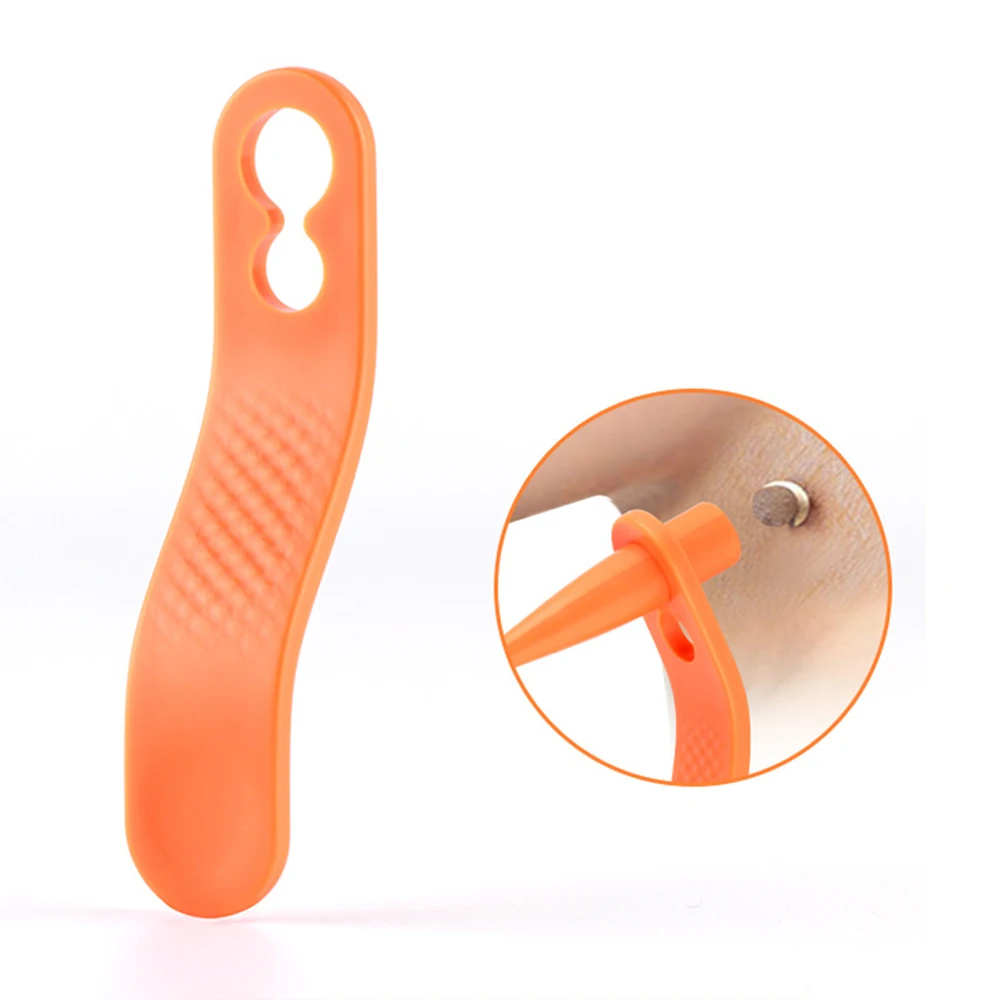 

2 In 1 Skin Removal Kit Mini Mole Wart Tool Skin Facial Mole Wart Remover With Cleaning Cotton Swab Facial Care Tool Portable