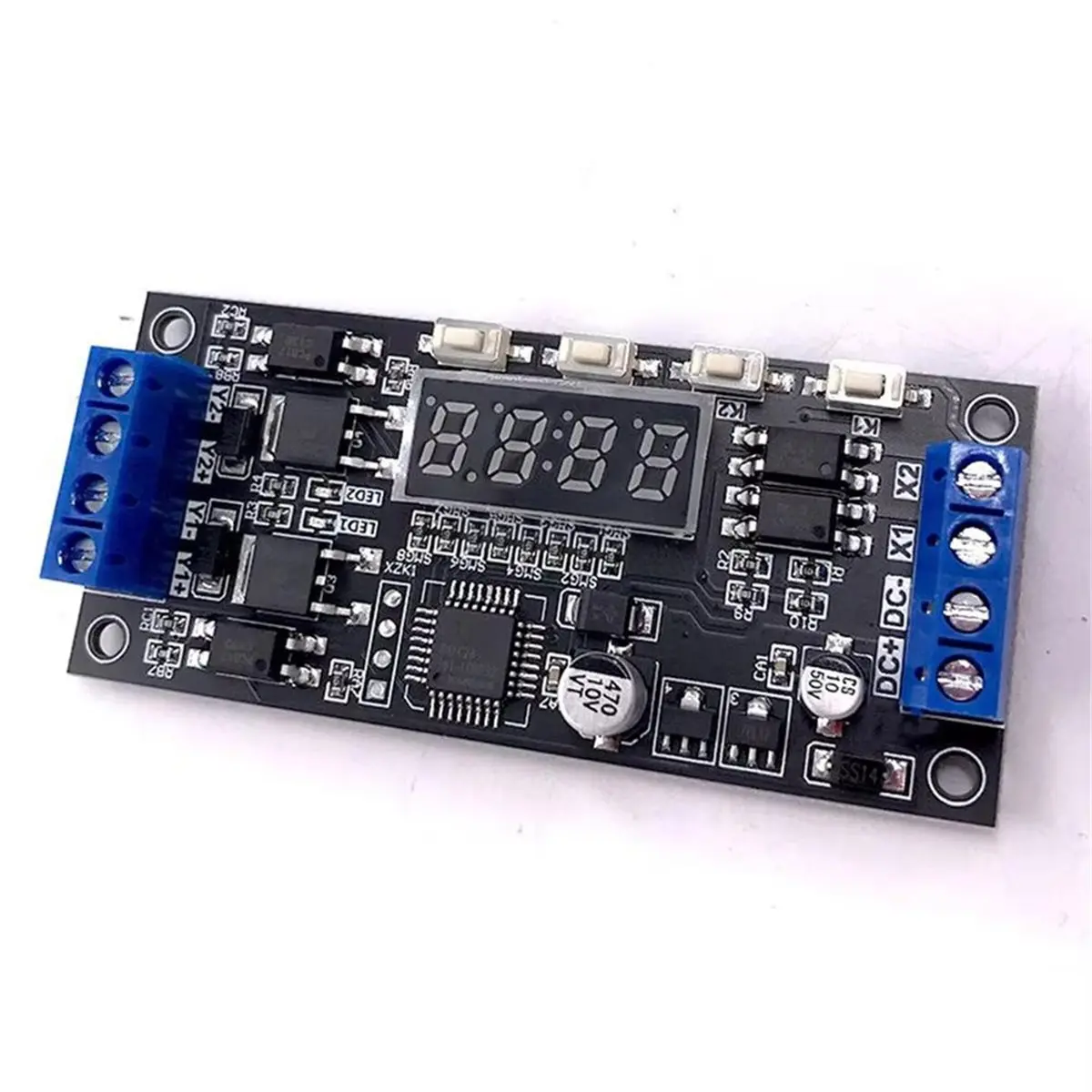 Фото (A96Z) Модуль управления с транзисторами MOSFET высокой мощности 12В-24В, с функцией задержки времени и двухканальным переключателем (2-Way Switch) №2