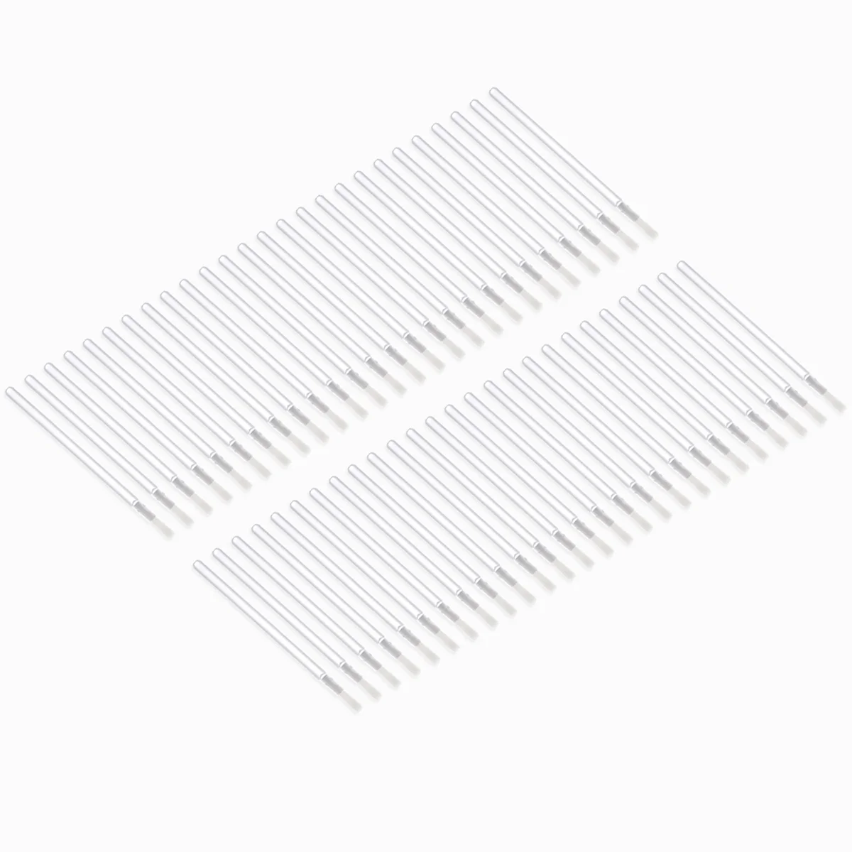 50 шт. одноразовый карандаш для губ с пластиковой ручкой нейлоновая щетина кисть