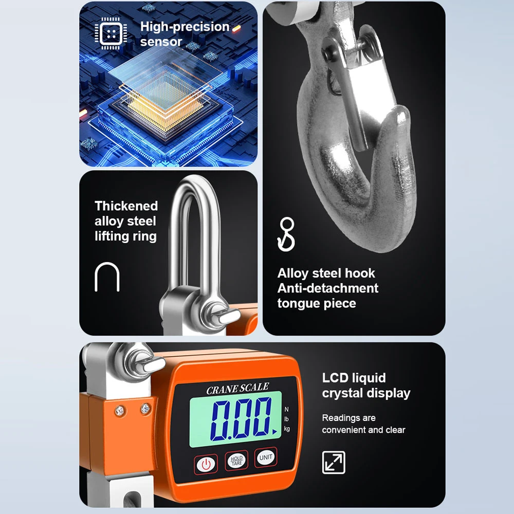 Crance Цифровые Весы С ЖК-дисплеем 0