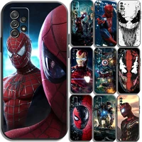 marvel spiderman phone cases for xiaomi redmi note 10 10s 10 pro poco f3 gt x3 gt m3 pro x3 nfc soft tpu funda carcasa