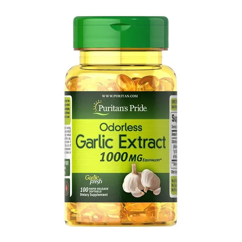 

Colorless And Tasteless Allicin Garlic Extract Garlic Essence Soft Capsule 1000mg*100pcs
