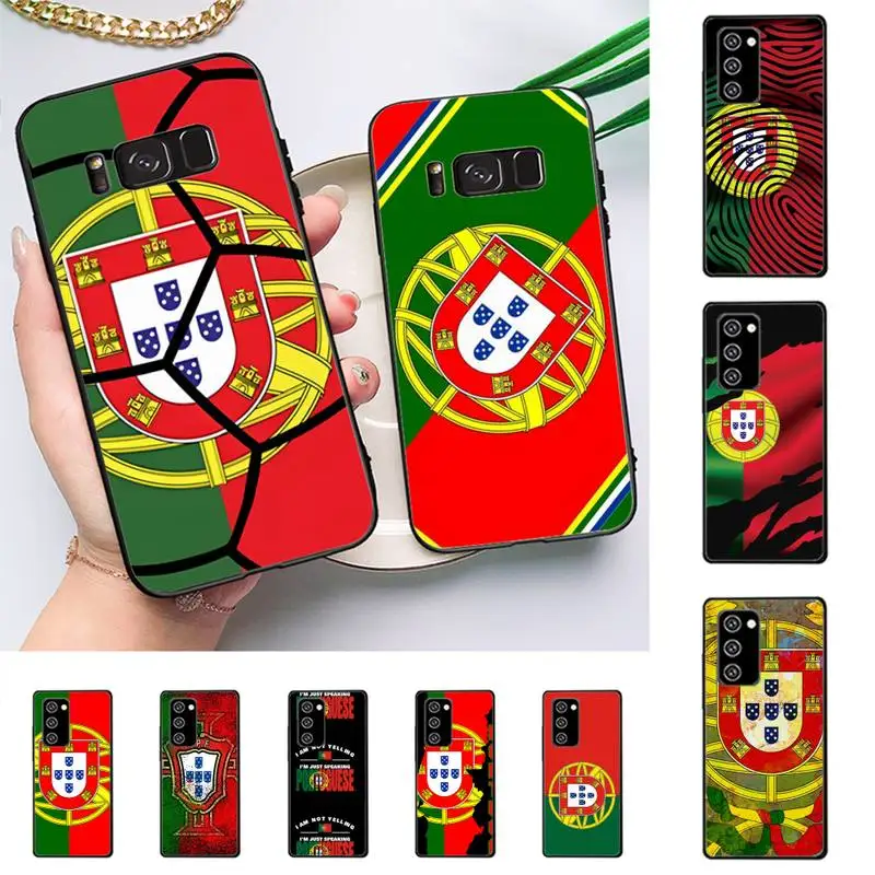 

Portugal Flag Phone Case For Samsung Galaxy Note 10Pro 20ultra cover for note 20 note10lite M30S