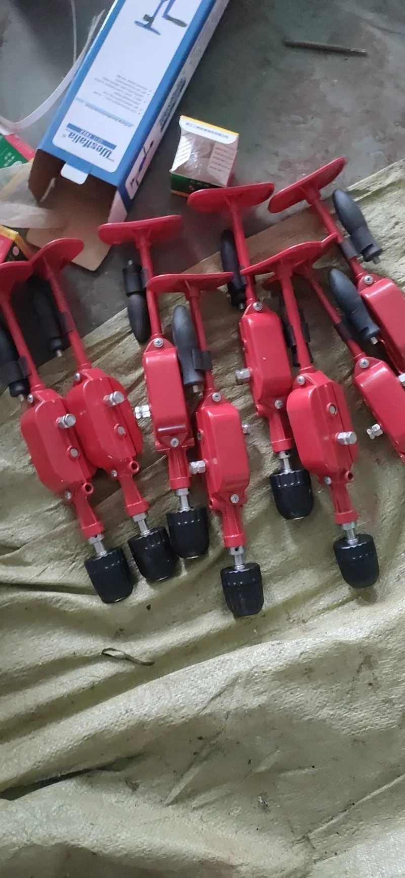 10 мм ручная дрель автоматическая Механическая резьбонарезающая машина