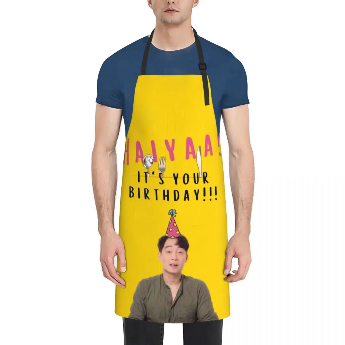 Фартук Haiyaa дядюшка Роджером с днем рождения фартук ивовые дни учителя японской