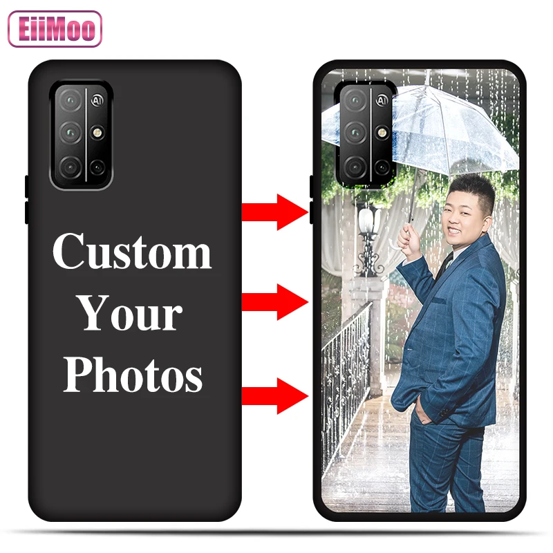 Чехол EiiMoo на заказ для телефона Huawei Honor 10 20 30 50 60 70 10X 9X 8X X8 Max Lite Pro Plus 10i 20i 30i 20S 30S 20e