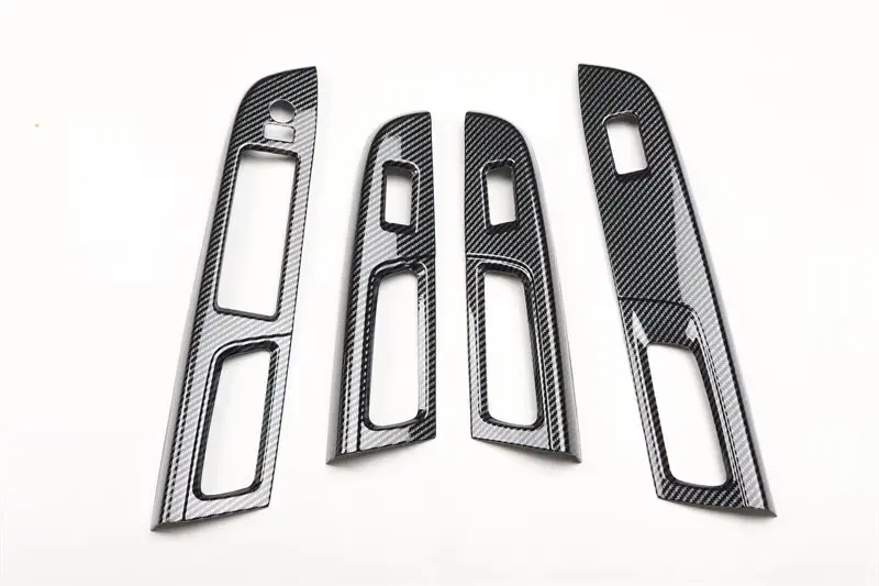 

LHD RHD для subaru WRX WRX STi 2014-2019 ABS панель переключателя окна, накладка на панель подлокотника, кнопка подъема, украшение, стиль