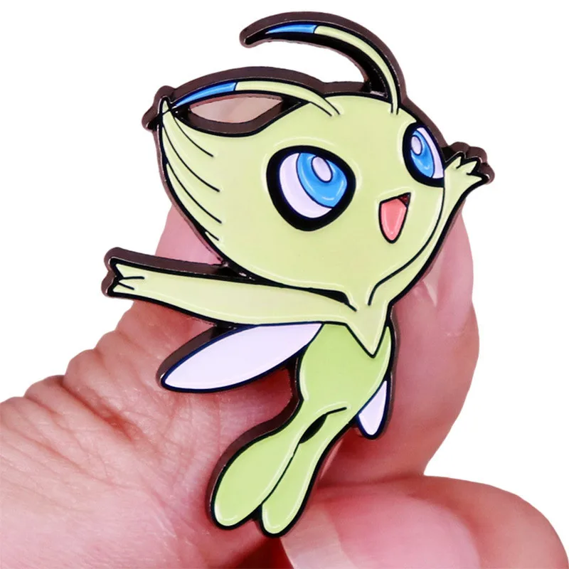 

Kawaii Cartoon Mythical CELEBI Enamel Brooch Pin Brooches Lapel Pins Badge Denim Jacket Jewelry Accessories