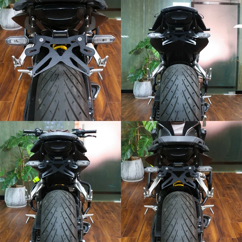 Держатель для заднего номерного знака мотоцикла кронштейн фонаря Устранитель