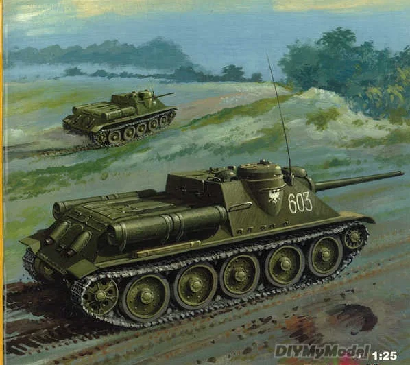 

DIYMyModeI Советского Союза su-85 танков DIY ручной работы Бумага модель комплект ручной работы игрушки головоломки подарок фильм реквизит