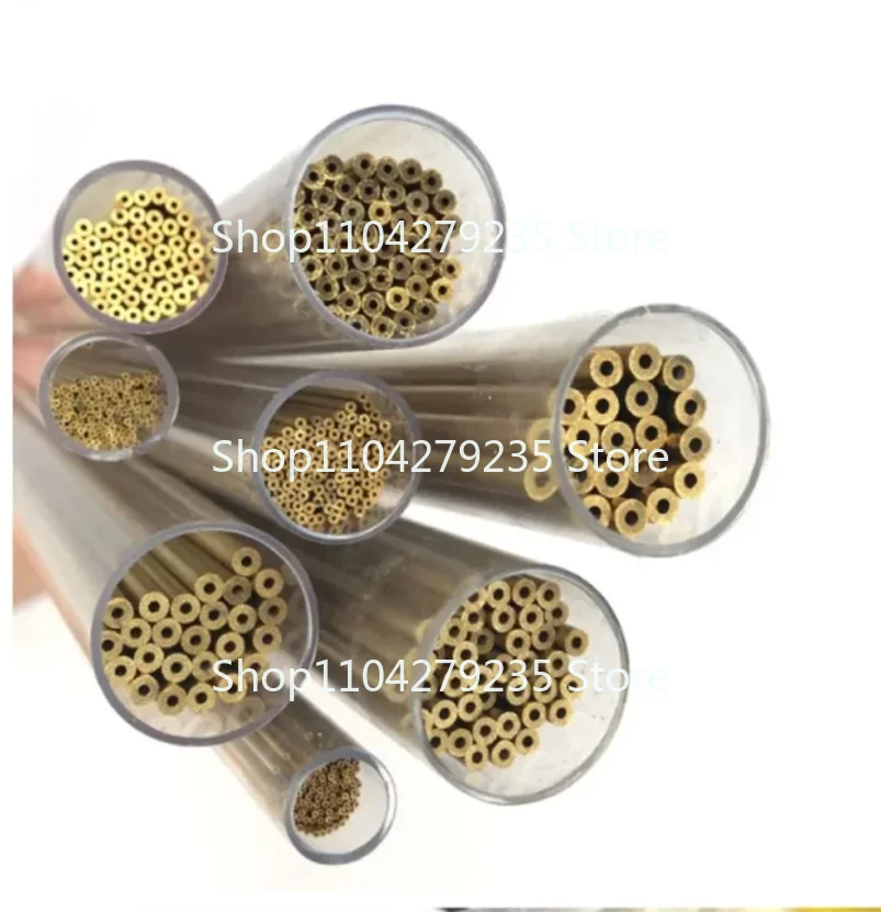 Латунный сверлильный электрод диаметр трубки 1 5 мм 2 длина 400 одно отверстие для