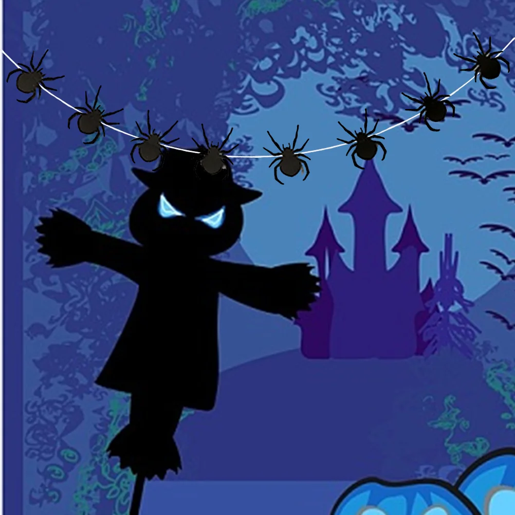 

Flags Banner Flags Bunting Horror Creepy Banners for Haunted House Party Club