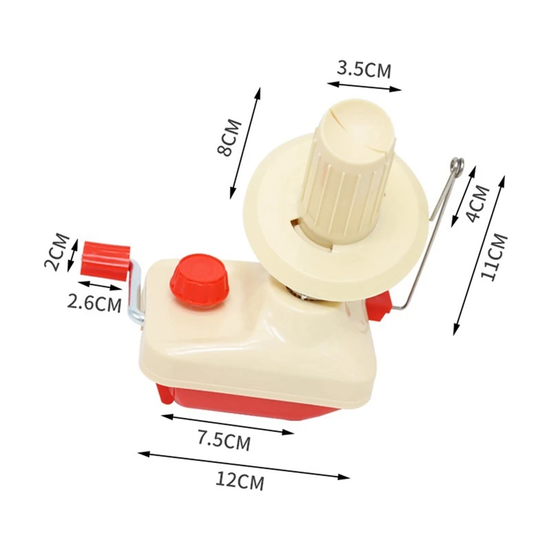1 PCS Yarn Ball Winder Small Household Hand Winding Machine Wool Finishing As Shown Is Suitable For Home Use