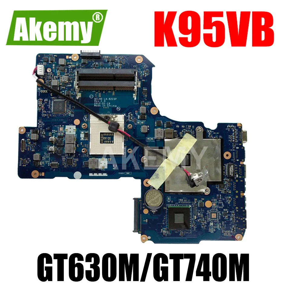 

Akemy K95VB материнская плата для Asus R900V K95V A95V K95VM ZAY90 LA-A681P Mainboad GT740M полностью протестирована