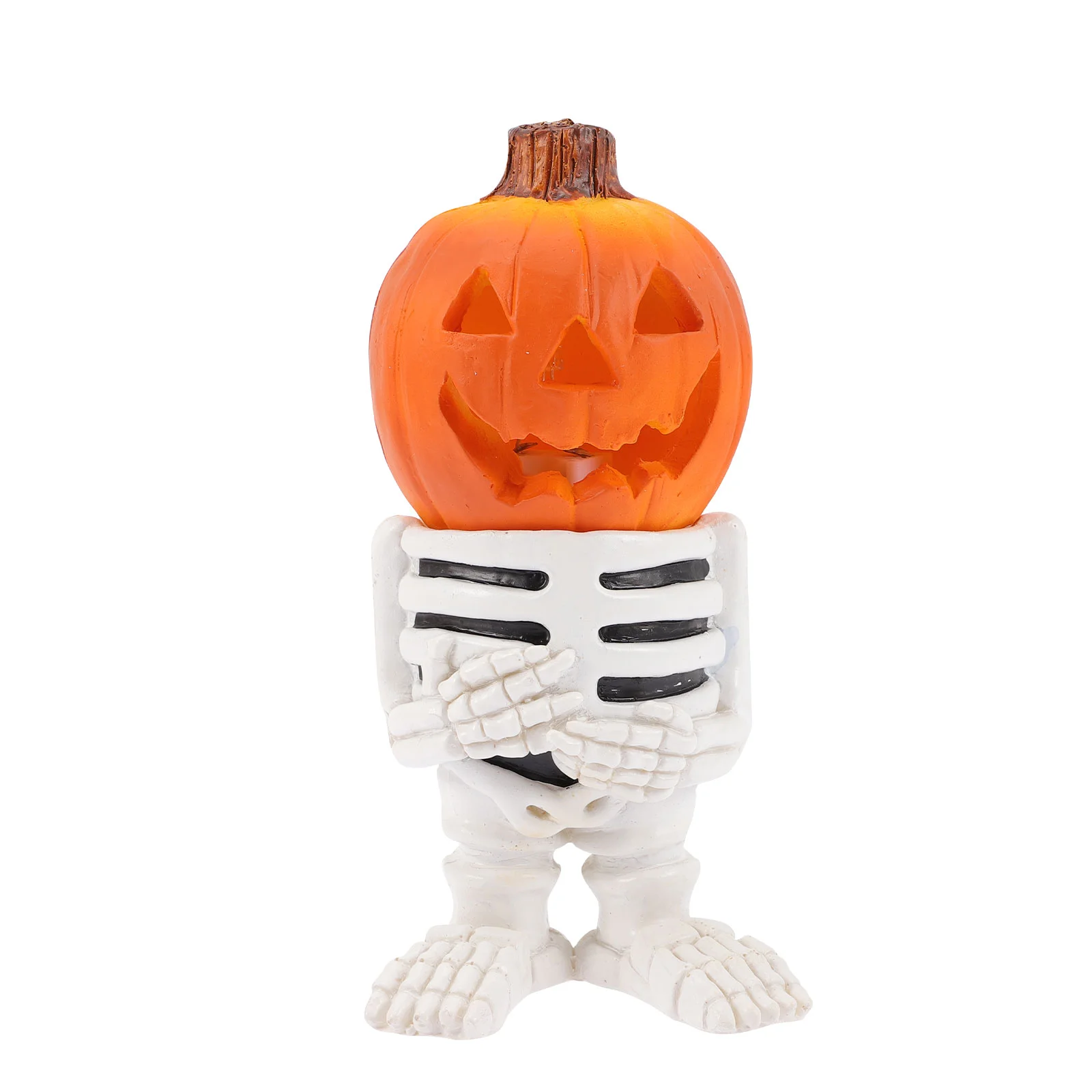 

Светящаяся миниатюрная фигурка тыквы Украшение Декор