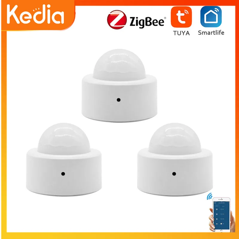 

Датчик движения Zigbee Tuya, беспроводной инфракрасный датчик движения, с поддержкой Alexa и Google Home