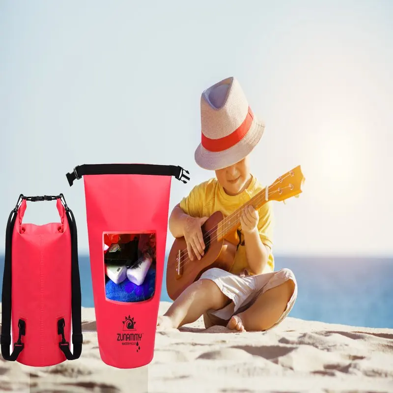 Zunammy 5 LT Waterproof Dry Bag with Transparent Window