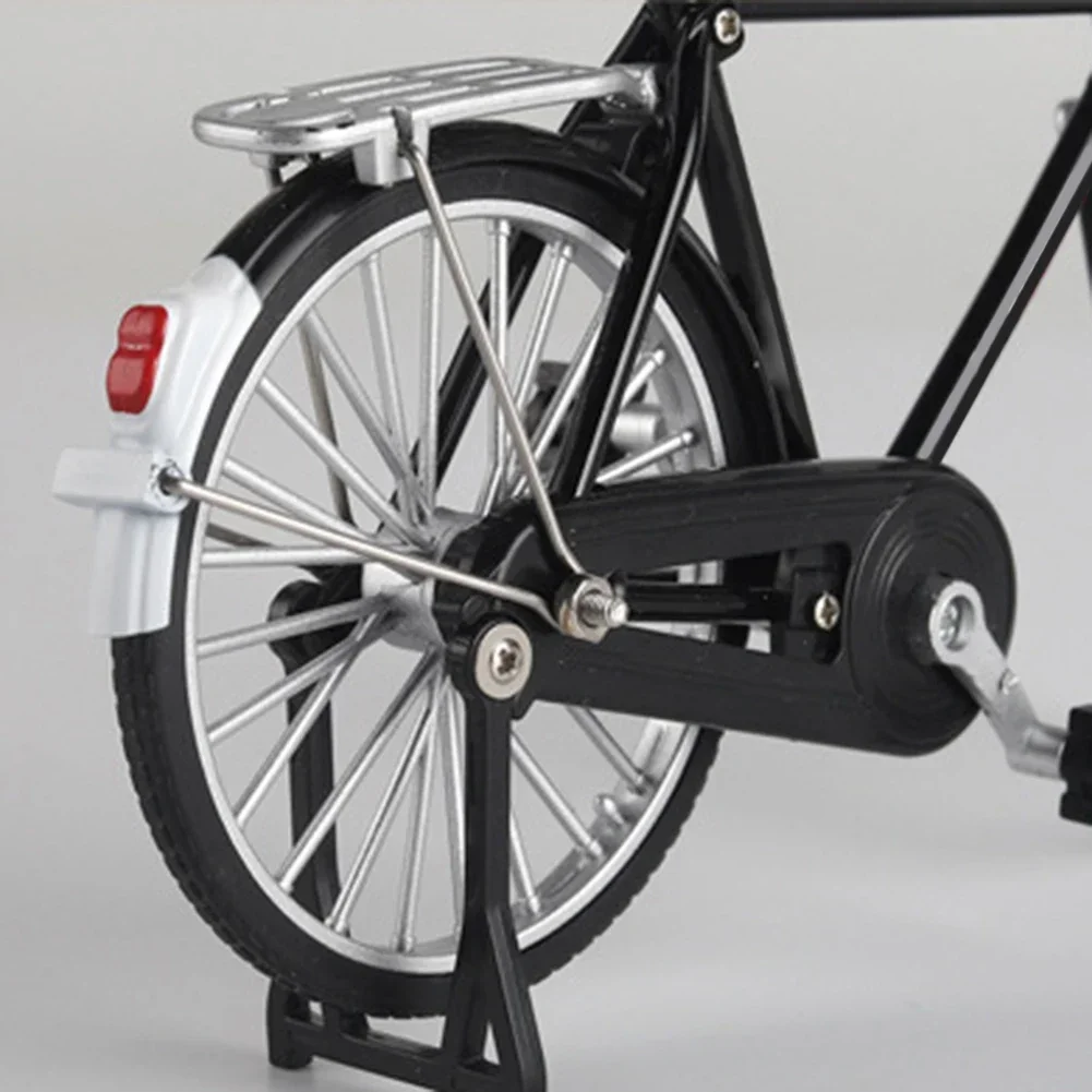 DIY Ретро модель велосипеда мини-сплавный велосипед миниатюрный имитация пальца