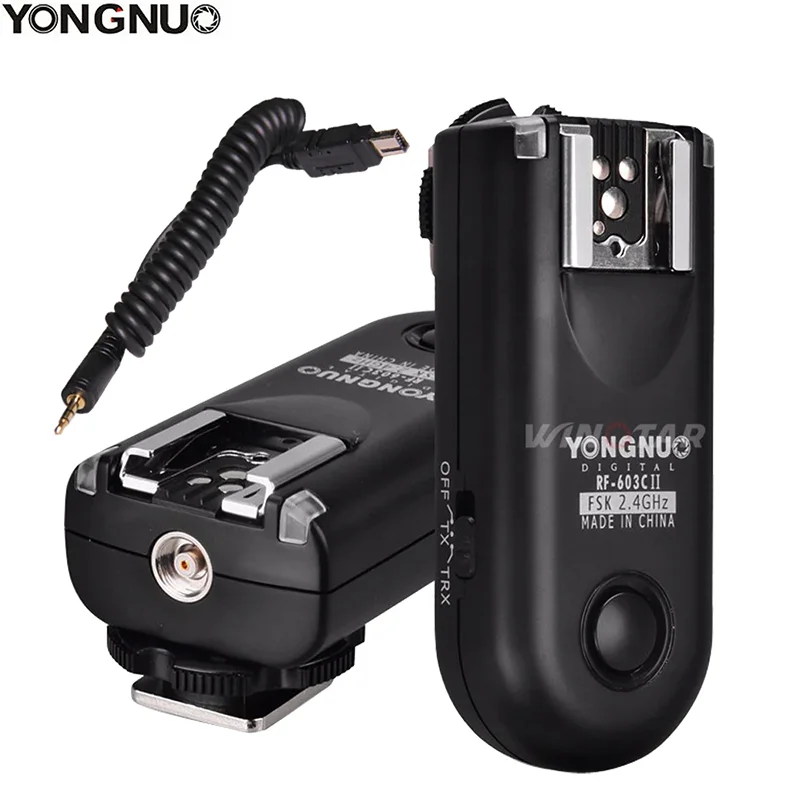 Фото YONGNUO RF-603 II N3 Радио беспроводной удаленный триггер вспышки для Nikon Z7 Z6 Z5 Z7II D7500 D7200 D7100 D7000 D5600 D5500 D5300 D5200 №3