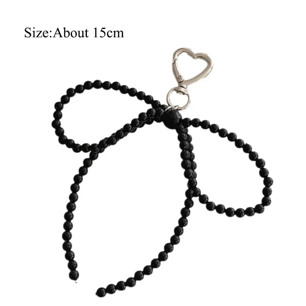 Новый милый брелок для ключей украшение в форме банта бисероплетение автомобиля