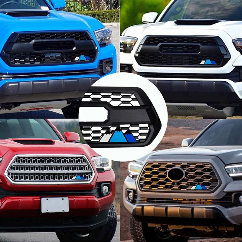 3 цвета значок-эмблема для Toyota Tacoma TRD 4runner Tundra 2018 2019 автомобильный трехцветный