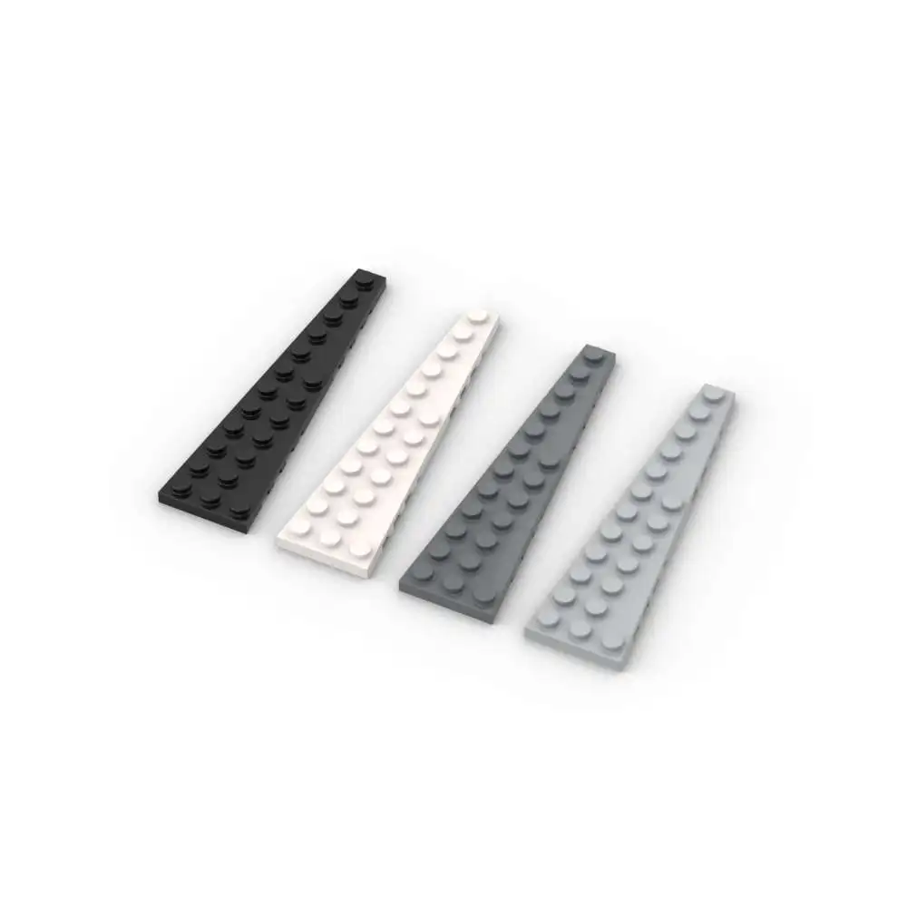 MOC 10 шт. Головоломка из частиц 47398 Клин 12x3 правильные строительные блоки пластина